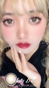 新品Molly 放大闪吸睛效果！御姐甜姐妹们都必需要拥有⚡️ , 减龄气质 水汪bling bling ✨棕褐色内圈增添温柔感 怎能不心动呢？🥹,  度数0-700 度现货✔️ 网站快速下单点击👇, Ciciecon.com