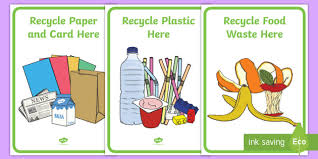 Maybe you would like to learn more about one of these? Free Recycling Bin Posters Teacher Made