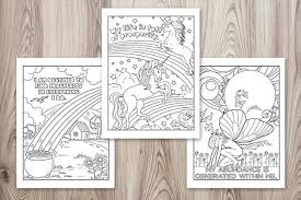 Get 460 x printable adult coloring pages, designed for pencils, markers and gel pens with bold lines for easy coloring to download instantly and print unlimited times!. 21 Free Printable Wealth Affirmation Coloring Pages The Artisan Life