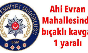 Download ahi evran universitesi logo. Ahi Evran Mahallesinde Bicakli Kavga 1 Yarali Kayseri Net Haber