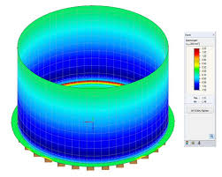 The flooring is constructed out of scrap walnut plank flooring. Structural Analysis Design Of Silos And Storage Tanks Dlubal Software