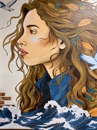 Another mural completed. And a fabulous job too 🎨