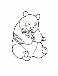 The free and printable baby coloring pages are high on their cuteness factor. Simple Baby Panda Coloring Page For Childrens Panda Coloring Pages Bear Coloring Pages Cute Coloring Pages