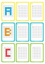 Deplacement Dans Un Quadrillage Gs Cp Reproduire Les Lettres Ecole Maternelle Lettre A Mathematiques Gs Et Quadrillage