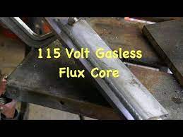 115 Volt Flux Core Welding Job Youtube Flux Core Welding Welding Welding Jobs