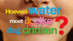 Hoeveel water moet ik elke dag drinken? | Voedingscentrum - YouTube