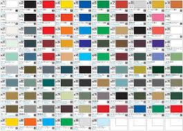 Memorable Gundam Marker Color Chart 2019