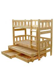 200 x 102 x 148 cm (lxpxh) voto: Letto A Castello Con Estraibile In Legno Massello Nicolas 3 Con Cas