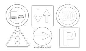 Cartello segnaletico divieto di sosta, lasciare libero il passaggio, stampato a colori su plastica resistente. Impariamo I Segnali Stradali In Modo Divertente Con Schede Scaricabili Gratuitamente Bimbi Creativi