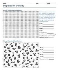 I Created This To Practice Calculating Population Density And Estimating Population Size I Hope It Is Useful Density Words Word Search Puzzle
