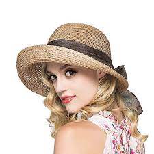 1920s Style Hats Kekolin Womens Straw Hat Floppy Foldable Roll Up Beach Cap Sun Hat 15 70 At Vintagedancer Hats For Women Sun Hats For Women Womens Straw Hat