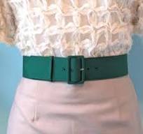 Wide Fabric Belt - Etsy