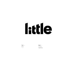 Little Typographic Logo Best Logo Design Typography Logo