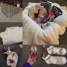 Pamper mom this christmas with a jar of this luxurious diy body polish. Cozy Gift Basket I Made For My Mom This Christmas Cute Basket Fuzzy Blanket Xl Wine Glass W Christmas Gifts For Grandma Christmas Gift Baskets Christmas Mom