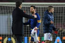 Joueur, puis entraîneur de l'espanyol barcelone, mauricio pochettino a manqué de très peu une association avec lionel messi. Pochettino Shares The Brief Conversation Had With Messi Following Champions League Fixture Psg Talk