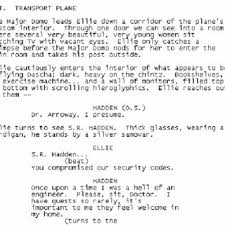 7 things screenplay agents really want. Example Segment From A Screenplay Download Scientific Diagram