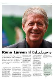 Listen to music by rune larsen on apple music. Riskadagene 2012 By Forlagshuset Issuu