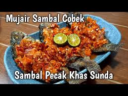 Buat bisa menikmati seporsi hidangan ini, anda bisa jadi butuh berupaya menelusuri rumah makan yang masih menyajikan masakan ini. Resep Sambal Cobek Sambal Pecak Ikan Mujair Khas Sunda Youtube