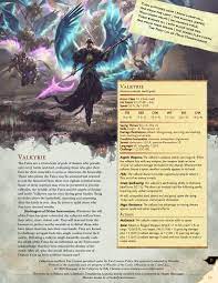 Get all of hollywood.com's best movies lists, news, and more. Valkyrie Celestial Herald Of The Fates Unearthedarcana Dungeons And Dragons Homebrew Dungeons And Dragons 5e 5e Monsters