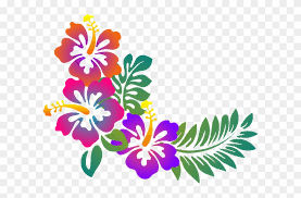 Download Craft Hibiscus Flower Stencil Free Transparent Png Clipart Images Download