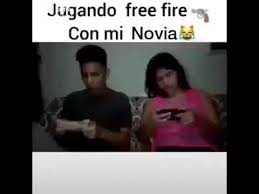 Meu nick do free fire: Jugando Free Fire Con Mi Novia Youtube
