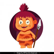 Maybe you would like to learn more about one of these? Caveman Icon Cute Kid Sketch Cartoon Character Design Free Vector In Adobe Illustrator Ai Ai Format Encapsulated Postscript Eps Eps Format Format For Free Download 790 99kb