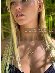 Solid Gold Tiny Heart, Heart Necklace for Women Valentines Day Gift,  Handmade Tiny Heart, Gift for Her,heart Necklace,daughter Birthday Gift