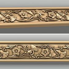 3d Decorative Molding Model Decorative Mouldings Wood Carving Designs Wood Decor