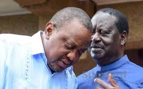 Has Raila stopped calling Uhuru 'President'?