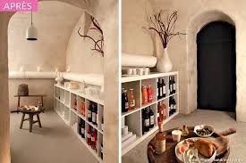 Comment Renover Une Vieille Cave Amenagement Cave Cave Table En Bois Naturel