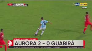 3 matches ended in a draw. Apertura Fecha 9 Aurora 2 0 Guabira Youtube