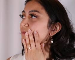 Mother or Pearl Crystal Earrings