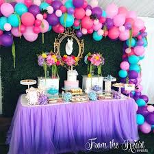 Vibrant Unicorn Birthday Party Kara S Party Ideas Unicorn Theme Party Rainbow Birthday Party Birthday Decorations