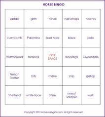 Bingo Blaze Free Bingo Games Enjoy Our Free Horse Bingo Game From Horsecrazygirls Com It S A Fun Game For A Horse Themed Birthday Party Or Just For A Rainy Day When You Can T Ri Free Kamp