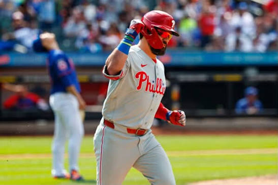 The Phillies are coming up big in the clutch. On their road trip, the  Phillies hit 4 home runs in the seventh inning or later that gave them a  lead. The other