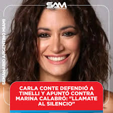 Carla Conte rompió el silencio y salió a defender a Marcelo Tinelli tras  los rumores de conflicto en la producción del programa Carnaval. Lee la  nota completa en nuestras historias o en