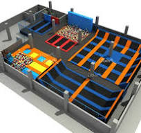 Newest Design Large Customized Trampoline Park