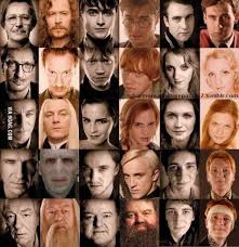 Look how far little harry has come since his humble beginnings living in the cupboard under the stairs! Harry Potter Cast Irl In Character Harry Potter Cast Harry Potter Characters Harry Potter Actors