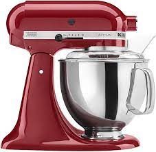 Tilt head stand mixer provides easy access. Amazon Com Kitchenaid Ksm150pser Artisan Tilt Head Stand Mixer With Pouring Shield 5 Quart Empire Red Electric Stand Mixers Kitchen Dining