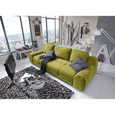 Home24 Loftscape Big Sofa Macacona Avocado Microfaser 266x92x102 Cm Mit Schlaffunktion Moebel Suchmaschine Ladendirekt De