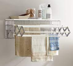 Exklusive mode von top designern. Wall Mounted Laundry Drying Rack Pottery Barn