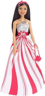 2016 Playline Holiday Barbie Dolls6 485x1024 Jpg 485 1024 Holiday Barbie African American Dolls Doll Dress