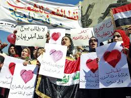 Slogans chanted by protesters