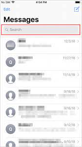 How to search messages on iphone. 4 Easy Solutions To Find Old Text Messages On Iphone 3 Is Awesome