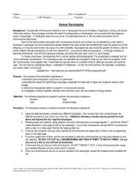 Prior knowledge question (do this … Human Karyotyping Activity Lab 14