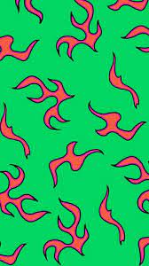 green flame iphone background wallpaper iphone wallpaper vintage hype wallpaper