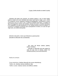 Lo puedes obtener en la comisaría virtual. Carta De Autorizacion Para Viajar Formatos Y Ejemplos Word Para Imprimir