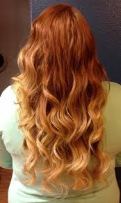 If you prefer more vibrant shades of color but still want to keep your natural hair, this. Red To Golden Blonde Ombre Hair Red Blonde Hair Natural Red Hair Blonde Ombre