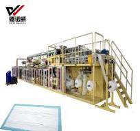 DNW Disposable medical underpad making machine for ...