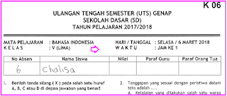 Maybe you would like to learn more about one of these? Soal Uts 2 Bahasa Indonesia Kelas 5 Sd Terbaru Dan Kunci Jawaban
